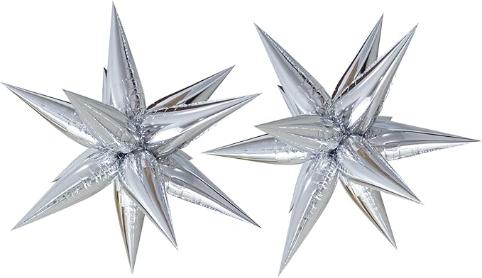 Tellpet Star Balloons Foil Balloon by Tellpet