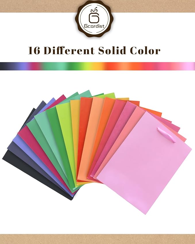 Gcardist 16 Colors Gift Bags - Image 3