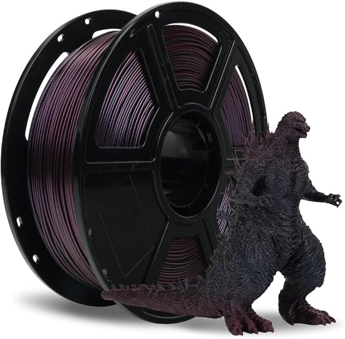 FLASHFORGE Chameleon Gradient Rapid PLA Filament Burnt Titanium & Abyssal Rede - Image 7