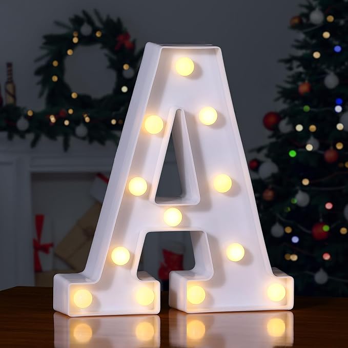 Foaky Light Up Letters, Marquee Letters, Engagement Party Decorations Letter by Foaky