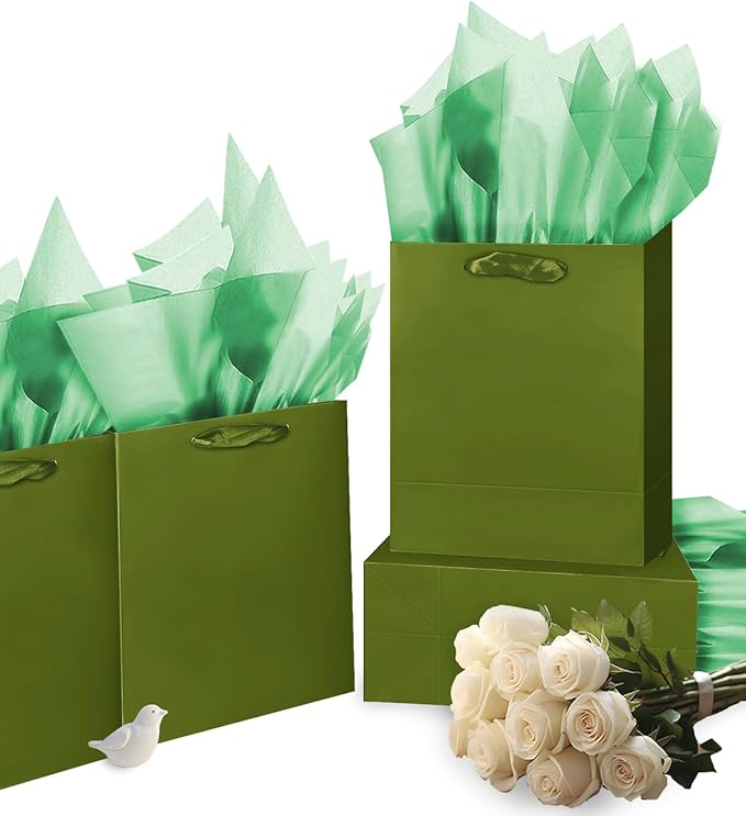 Gcardist Olive Green Gift Bags - Image 4