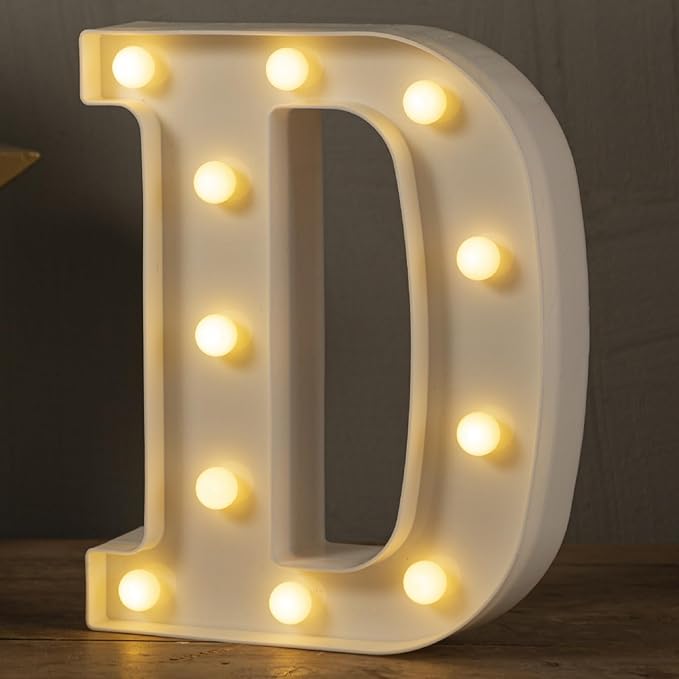 HXWEIYE LED Marquee Letters by LightUpYourHomewHXWEIYE