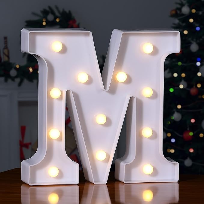Foaky LED Letter Lights Sign Marquee Light Up Letters Sign by Foaky
