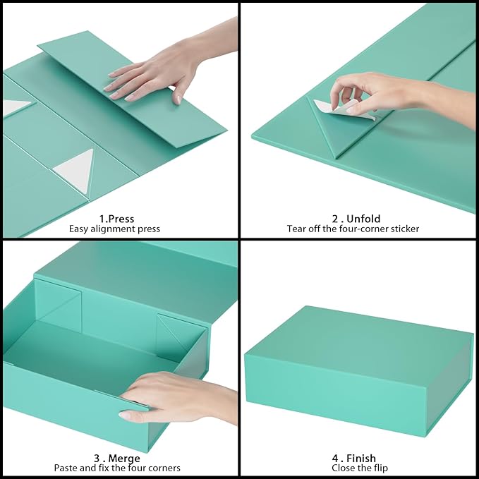 Gift Boxes 11.9" x 8.5" x 3.3" - Image 3