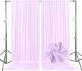 10ft x 10ft Light Purple Backdrop Curtains by Tisspoms
