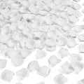 1000 Pcs White Rose Petals Artificial Silk Flower Petals Romantic Decorations by Unknown