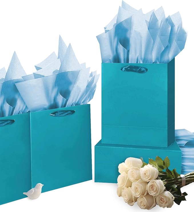 Gcardist Denim Blue Gift Bags - Image 4