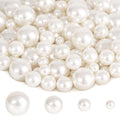 300Pcs Pearl Vase Filler, Ivory No Hole Faux Pearl Beads by Unknown