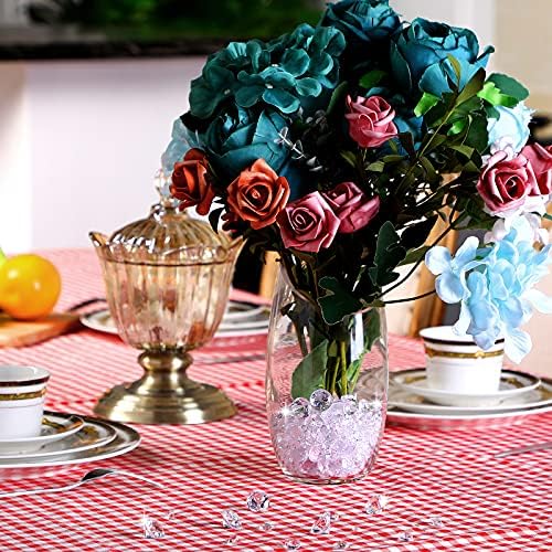 Hicarer 800 Pieces Diamond Decorations Acrylic Diamond Table Scatter Crystals - Image 4