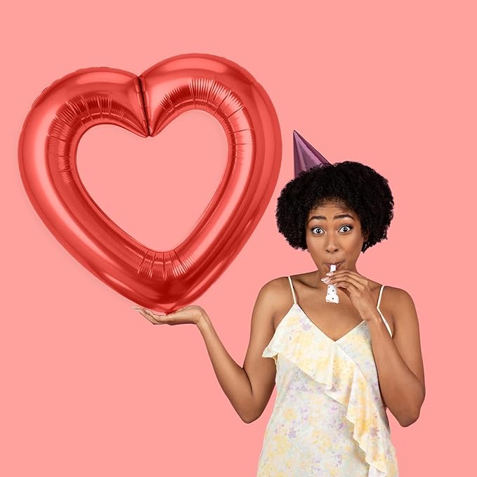 Red Heart Balloons - Image 5