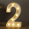 HXWEIYE Light Up Numbers-2, LED Marquee Number Lights Sign 26 Alphabet and 10 by LightUpYourHomewHXWEIYE