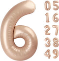2026 number balloon brown light by Upgesy