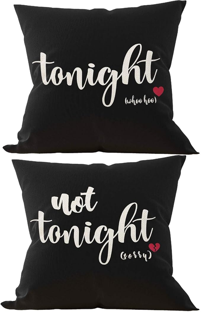 Mancheng-zi Bridal Shower Gift, Bridal Gift Pillows Covers 18x18, Bachelorette by Mancheng-zi