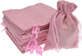 20Pcs Drawstring Burlap Bags 2.7 x 3.5 Inch by Bezall