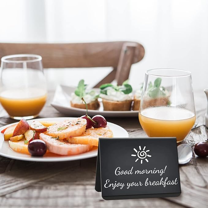 20Pcs V-Shaped Mini Chalkboard Signs - Image 6