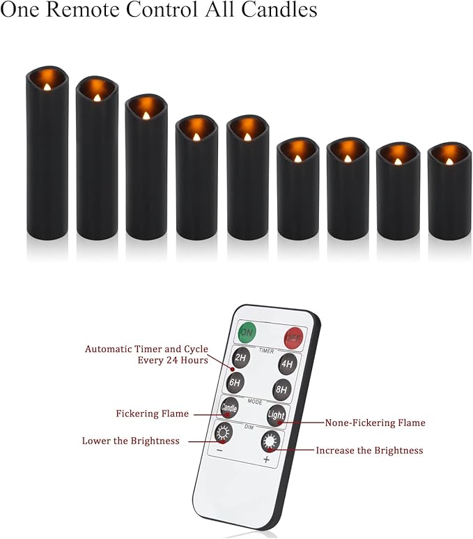 Vinkor Flameless Candles - Image 5