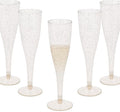 Oojami 90 Plastic 6.5 oz Disposable Champagne Flutes Ideal by Oojami