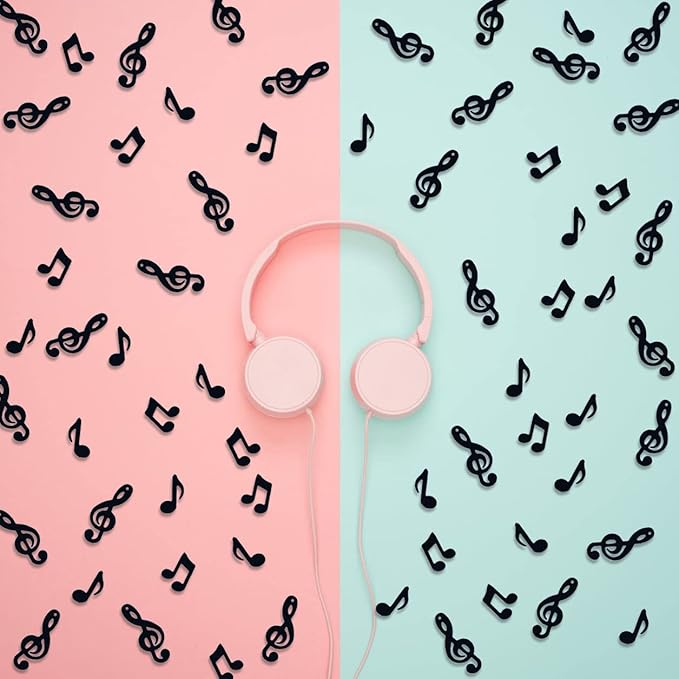 Confetti Musical Notes Confetti Black Musical Clef Cutout - Image 5