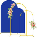 Metal Arch Backdrop Stand and Cover Set 7.2FT, 6FT Arch Stand and Cover Set of by FUHSY