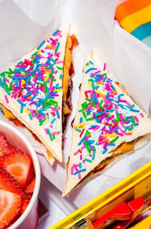 Fancy Sprinkles Deluxe Rainbow Crunchy Jimmies, Real Sugar, - Image 5