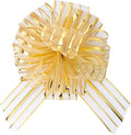 6 Pcs 6 Inch Large Organza Pull Bow Ribbon – Elegant Gift Bows by Unknown