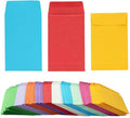 100 Pieces Colorful Small Coin Envelopes Self-Adhesive Seed Envelopes Mini by Homtable