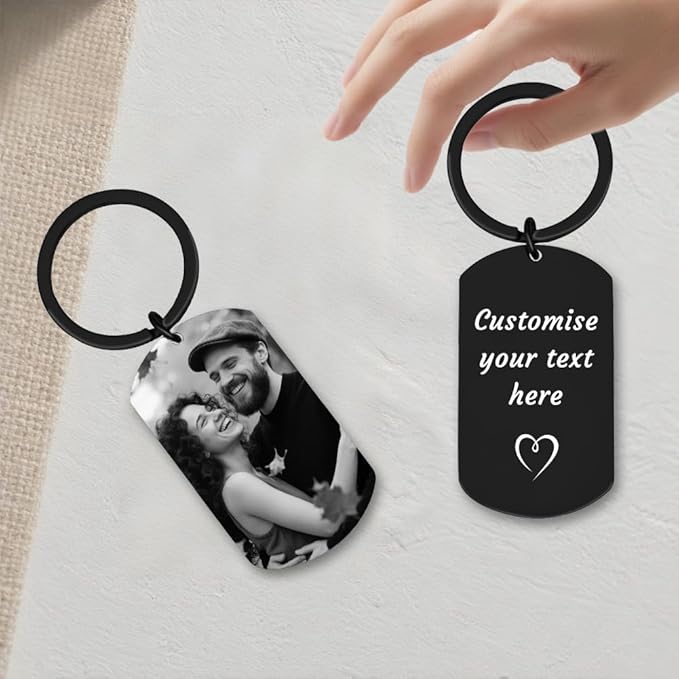Personalised Keyring with Custom Photo & Text - Image 5
