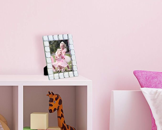 Isaac Jacobs Decorative Sparkling Jewel Picture Frame, Photo Display & Home - Image 6
