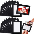 Soaoo 60 Pcs Magnetic Picture Frames Wallet Size 2.5 x 3.5 Inches Reusable by Soaoo