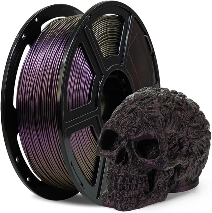 FLASHFORGE Chameleon Rapid PLA Filament 1.75mm Abyssal Purple, PLA Color Shift by FLASHFORGE