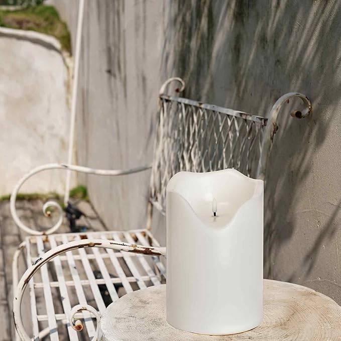 Homemory 6.3" x 8" Extra Large Outdoor Waterproof Candle - Image 9