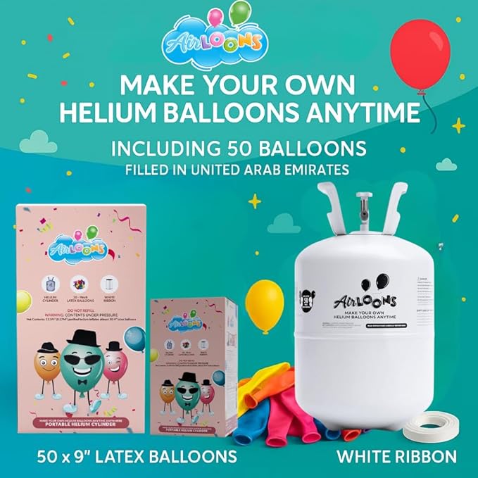 Airloons Helium Balloon Kit - Image 4