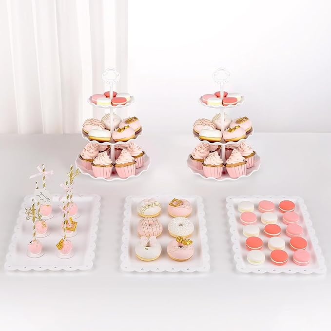 NWK 5 Piece Dessert Table Display Set by NWK