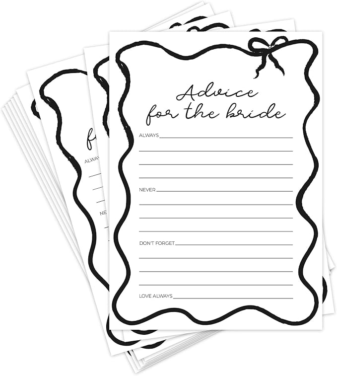 DEEKA 30 PCS Bridal Shower Games Card - Image 8