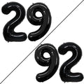 GOER Number 29 Balloons for 29th Birthday Party Decorations, 42 Inch Jumbo Foil by GOER