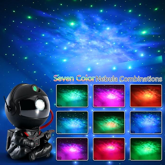 Galaxy Projector, Astronaut Star Projector, Kids Night Light - Image 2