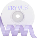Lavender Satin Ribbon 3/8 inch X Continuous 25 Yards, Single Face Polyester by Kryvusribbon