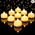 Amagic 24 Pack Timer Tea Lights Candles Battery Operated Candles by AMAGIC