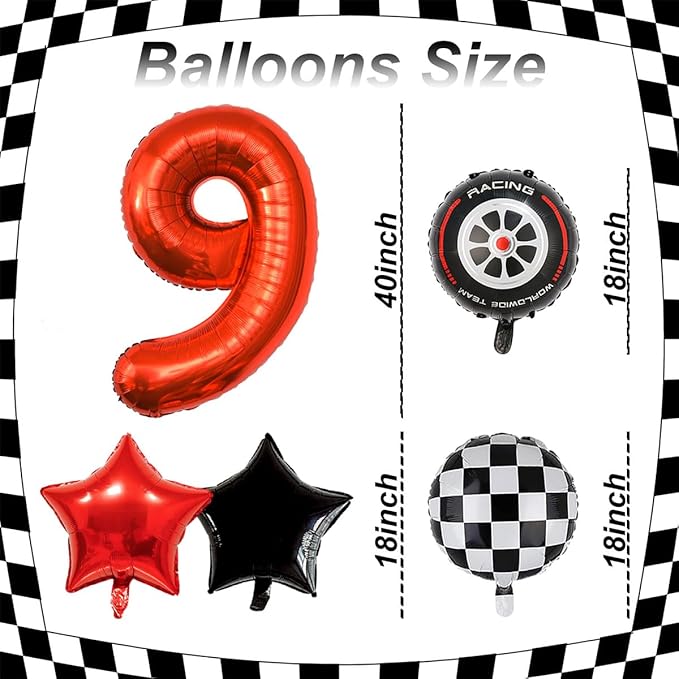 Race Car Birthday Party Decorations - Image 7