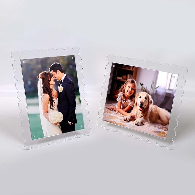 Cuspin 8x10 Acrylic Picture Frames 2 Pack - Image 3
