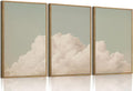 myusuar 3 Piece Large Modern Abstract Canvas Framed Wall Art by Unknown
