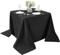 Cupuamon Square Tablecloth 90x90 inch Washable Polyester Fabric Table Cloth by Cupuamon