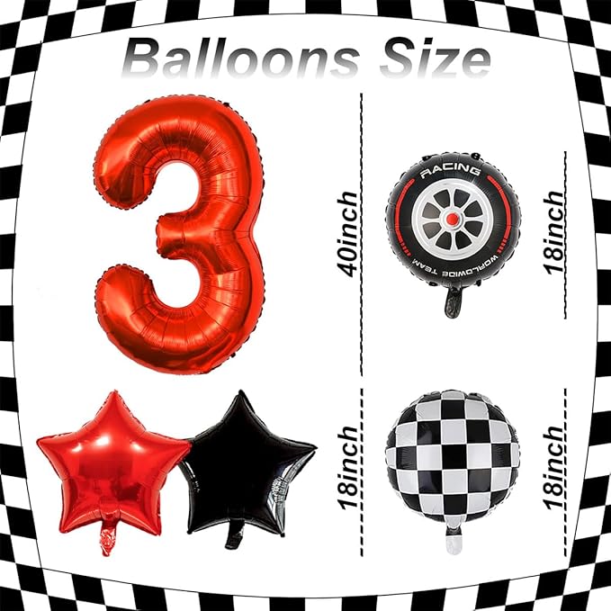 Race Car Birthday Party Decorations - Image 7