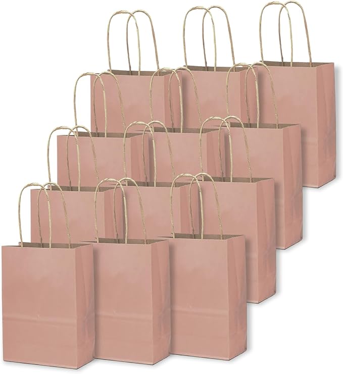 qiqee 24 Pcs Coffee Mini Paper Gift Bags - Image 3