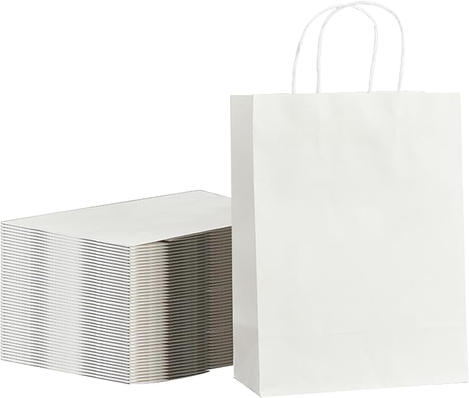 METAPRINT 100 Pack Paper Gift Bags by METAPRINT
