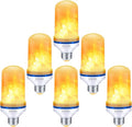 OMK Christmas Flame Effect Light Bulbs LED Fire Light Bulb Flickering Light by OMK
