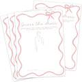 DEEKA 30 PCS Bridal Shower Games Card by DEEKA