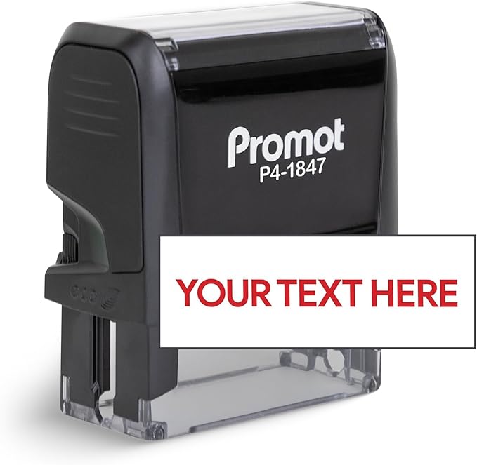 Promot Self Inking 1 Line Custom Stamp - Image 8