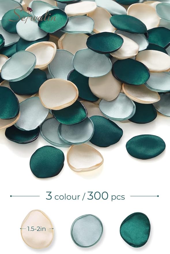 Serwalin 300Pcs Silk Rose Petals Flower Petals - Image 6