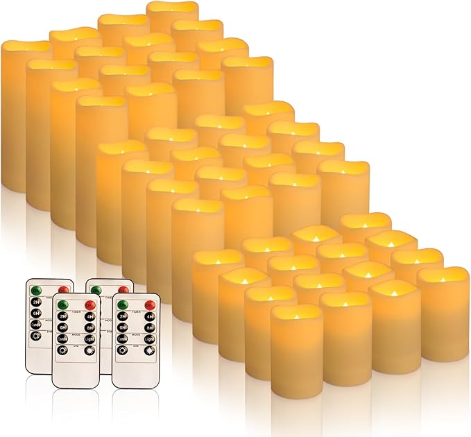 48-Pack LED Flameless Candles - Image 3